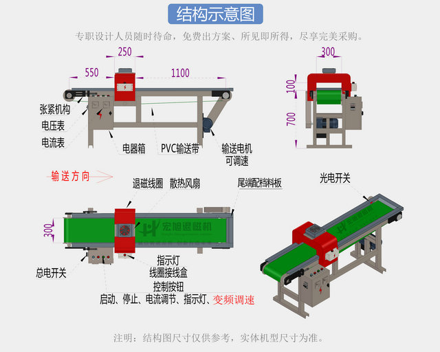 退磁機(jī)三維圖